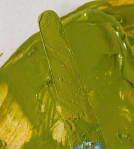 Matching colors in acrylic paint