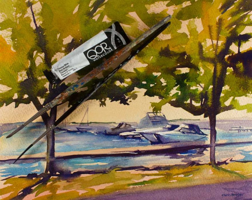 Can You Use White in a Watercolor Painting? Includes Examples