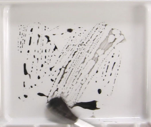 How To Prevent Watercolor Paint From Beading Up On A Palette